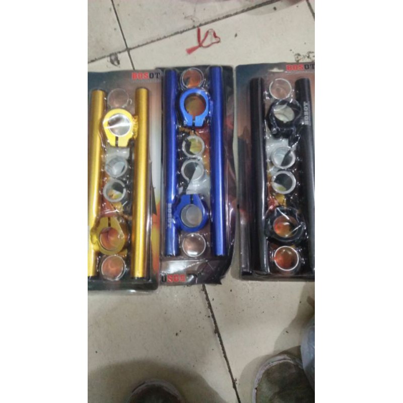 stang jepit drag full cnc Fu Vixion ninja