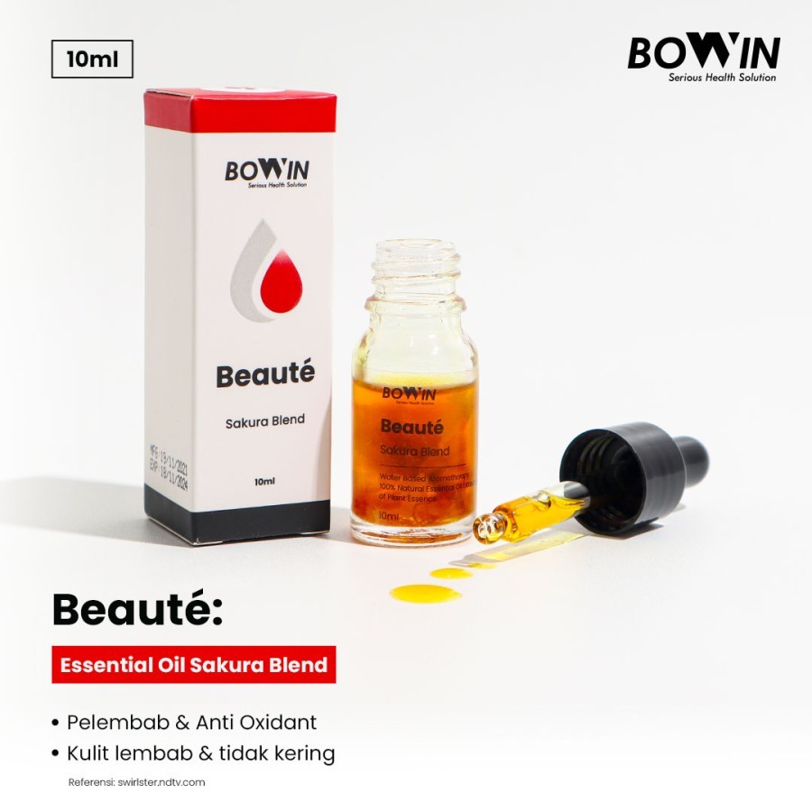 Bowin Essential Oil Water Based Air Lavender Vanilla Sakura Organic