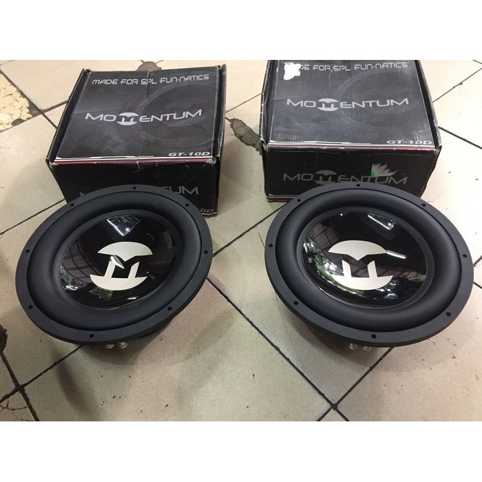 SUBWOOFER MOMENTUM GT-12D EQ B-62