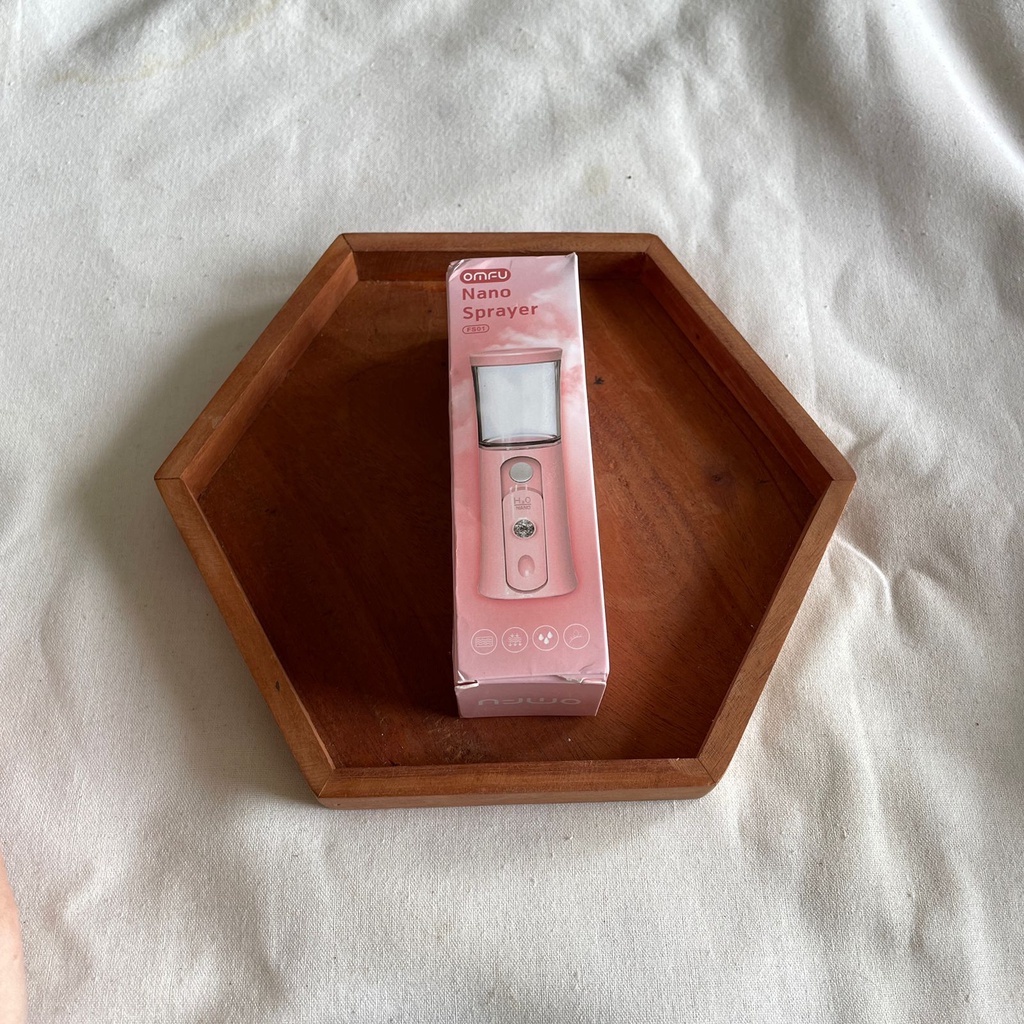 NEW Omfu Nano Sprayer FS 01 Merah Jambu