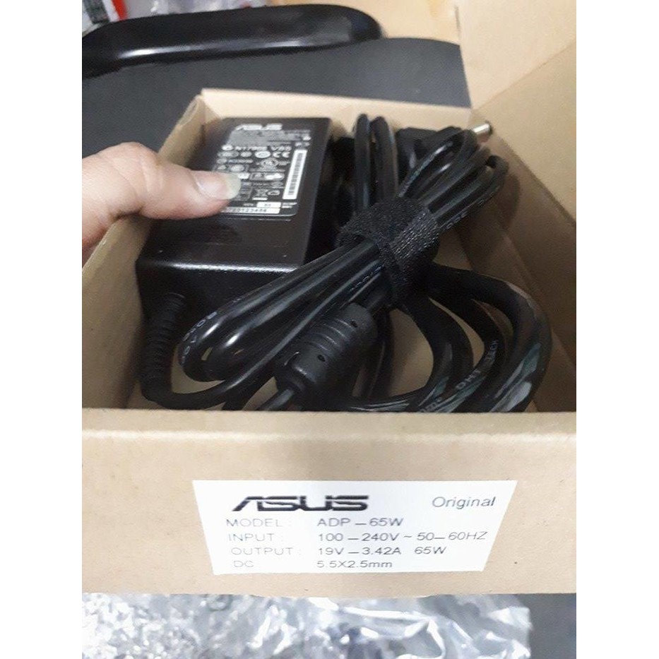 ADAPTOR ASUS 19V 3.42A / CHARGER LAPTOP ASUS ORIGINAL