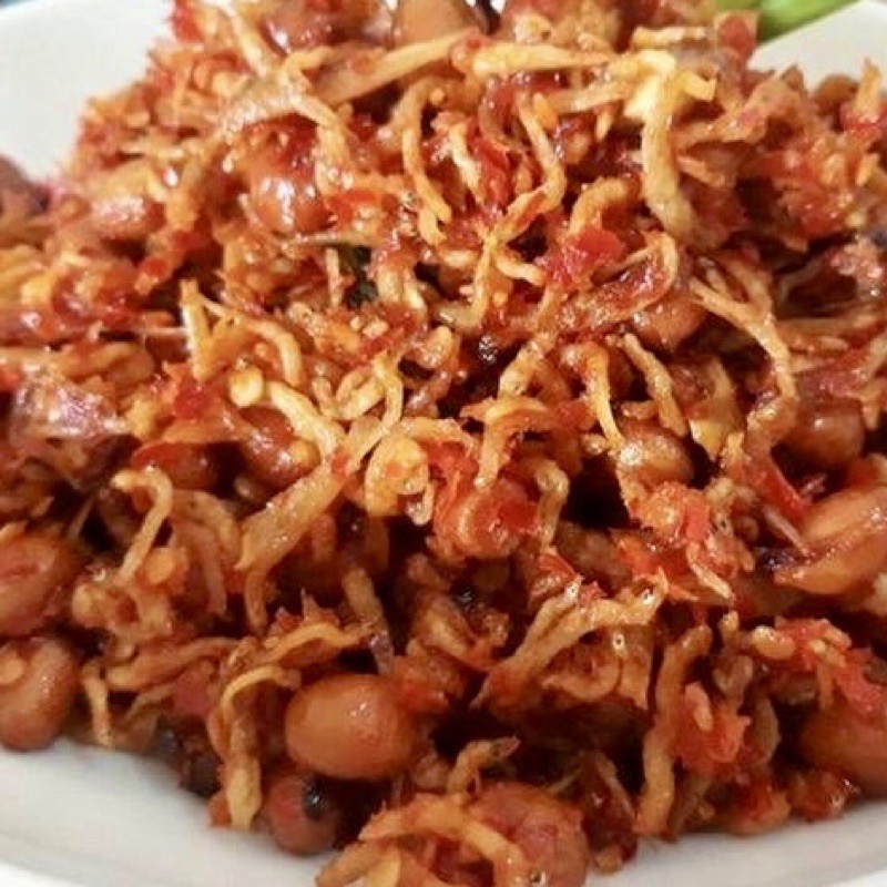 

Teri Kacang sambal balado Medan