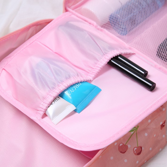 #LC-BeautyTools Tas Kosmetik Travel Travelling Organizer Tas Travel Multifungsi