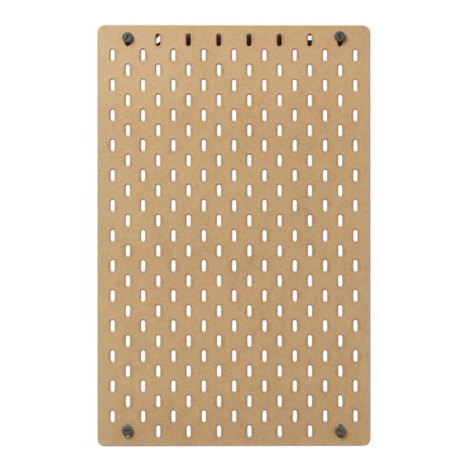

ikSkadis pegboard warna kayu papan pengumuman workshop board 36x56cm