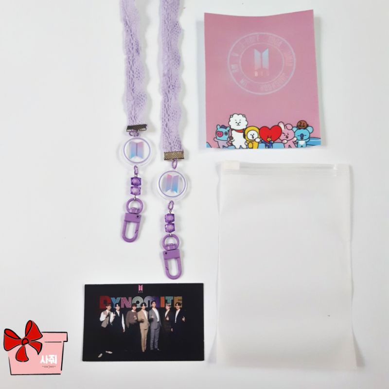 STRAP MASKER KPOP BTS (LACE)