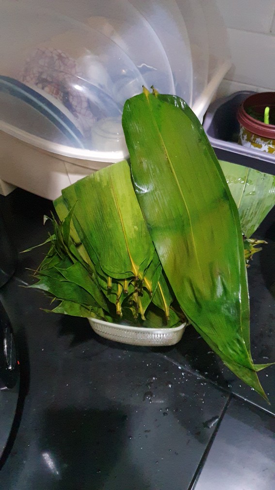 Daun Bambu Segar Per  1 Kg Bakcang. Bacang.