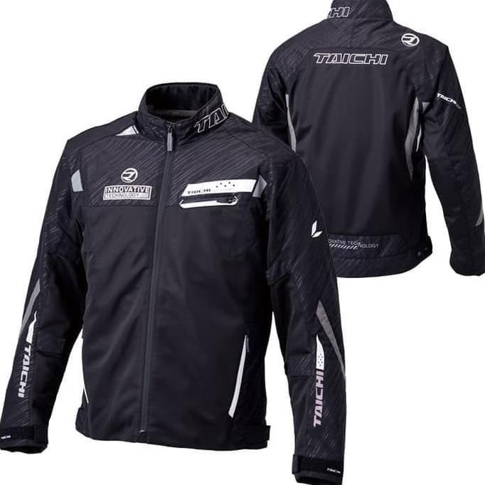 RS Taichi RSJ325 Racer Mesh Jacket - Black White