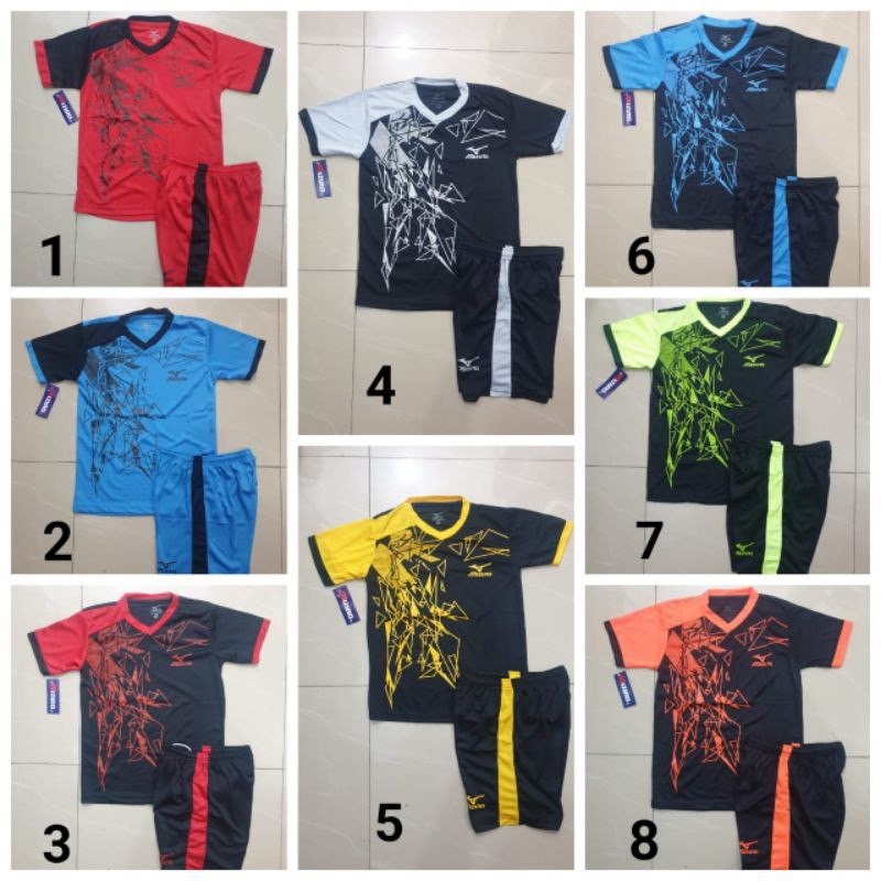 Kaos jersy anak setelan futsal dan sepakbola