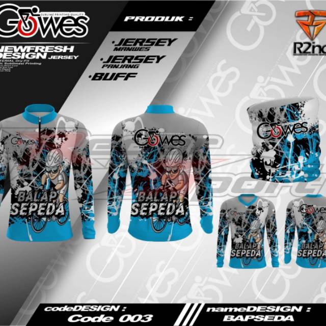 Jersey sepeda gowes