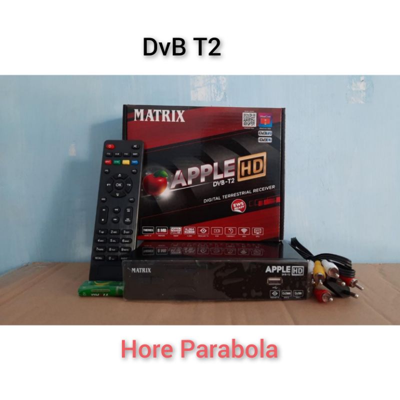Set Top Box Dvb T2 matrix apple HD (New)