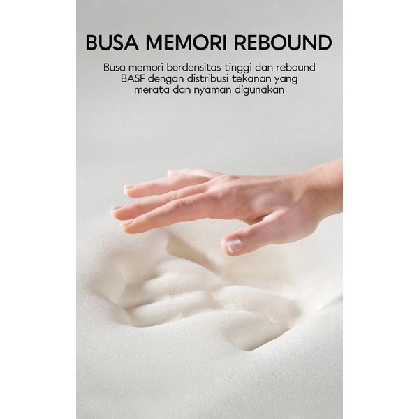 misi- Vivan VCP01 Bantal Mobil Sandaran Leher Memory Foam Car Headrest