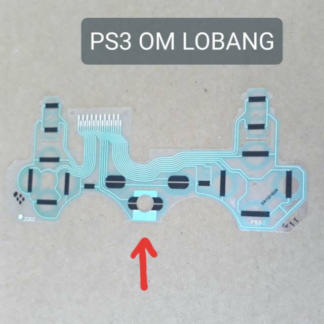 Mika PCB Plastik Stick Stik PS3 Ori Mesin LOBANG