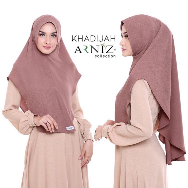 Preloved - Khadijah Khimar Arniz in Magenta