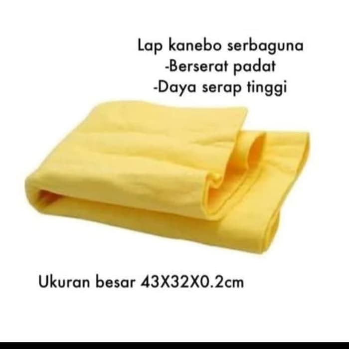 Kanebo Mobil/motor/kaneborefill Murah/plas Chamois/kain Lap Serat Sintetis