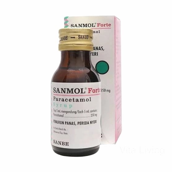 

SANMOL FORTE SYRUP PARACETAMOL SIRUP 60ML SYR 60 ML KHASIAT JOSS