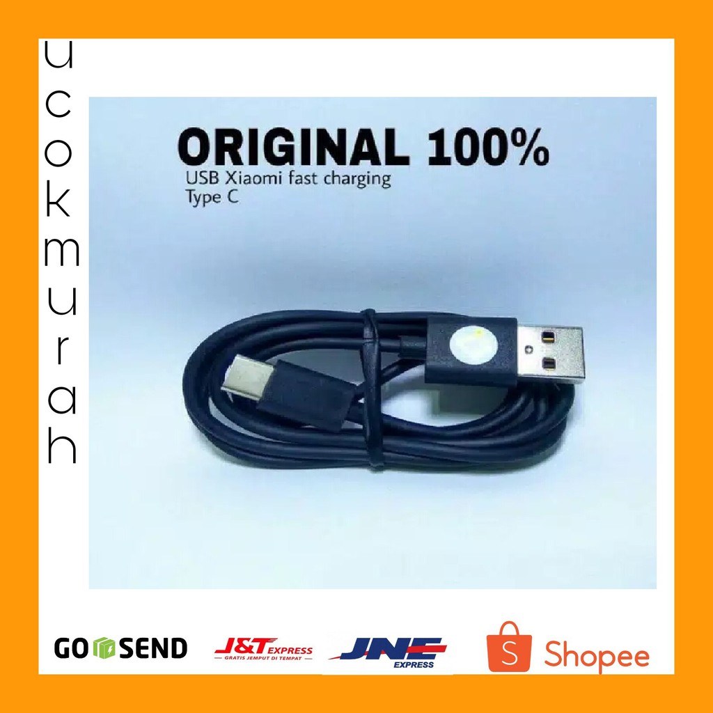 Type C Kabel Data Xiaomi Original 100% Type C