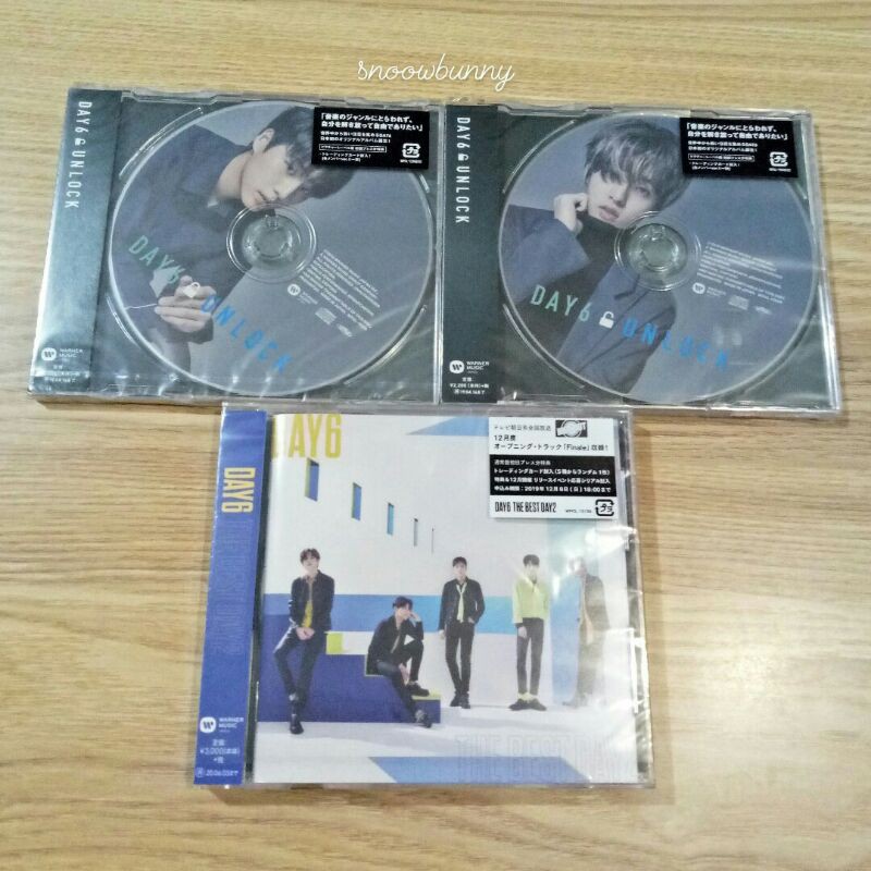 [READY STOCK] DAY6 JAPAN ALBUM - THE BEST DAY 2, UNLOCK (MEMBER COVER: JAE, YOUNGK)