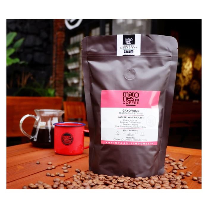 

KOPI GAYO WINE (BUBUK/BIJI) 200 GRAM - kkp362