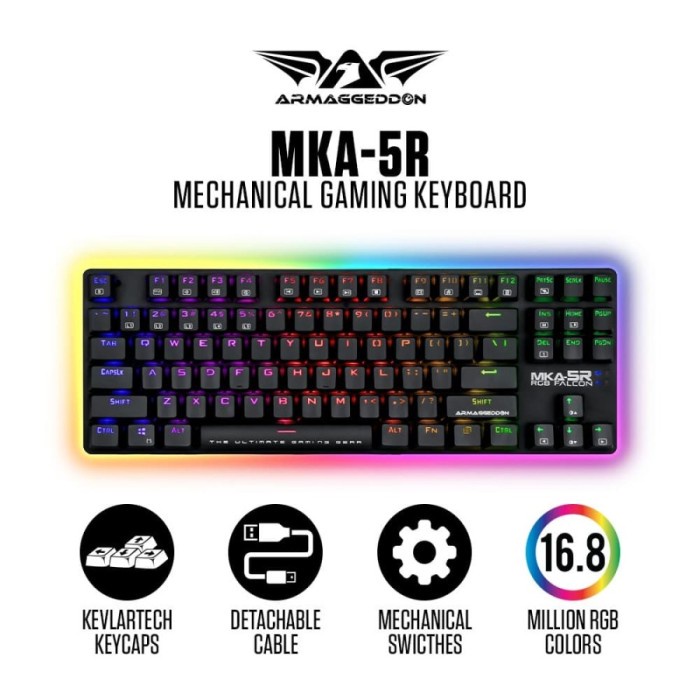 Armaggeddon MKA 5R / MKA-5R Mechanical Gaming Keyboard