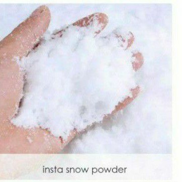 10gr salju instan fake snow powder instant mainan sensory anak
