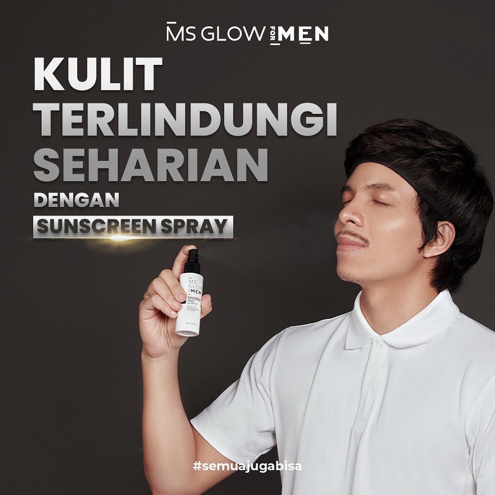 Sunscreen Ms Glow Men/ MS Glow For Men