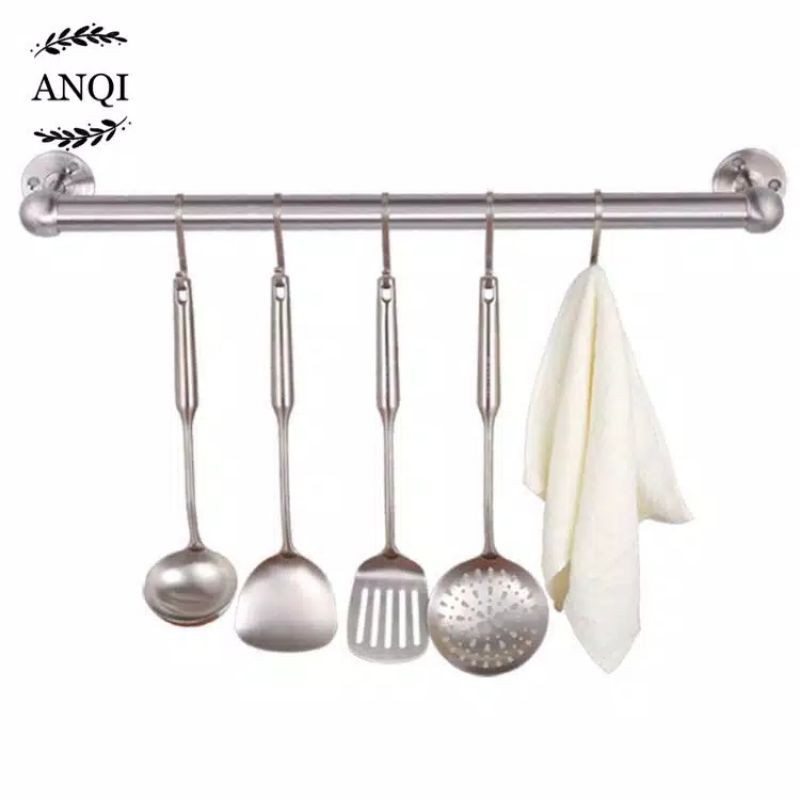Set Alat Masak Isi 4 Dan Isi 6Spatula Kitchen Set Stainless Steel Berkualitas / RH-2180-7