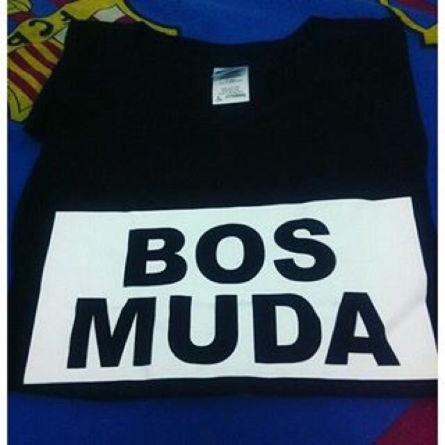 KAOS BOS MUDA