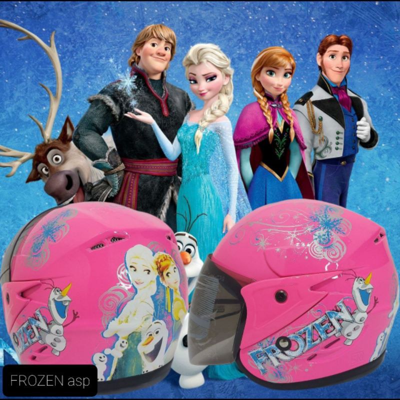 Helm Anak SKY Frozen 3 SD 9 Tahun