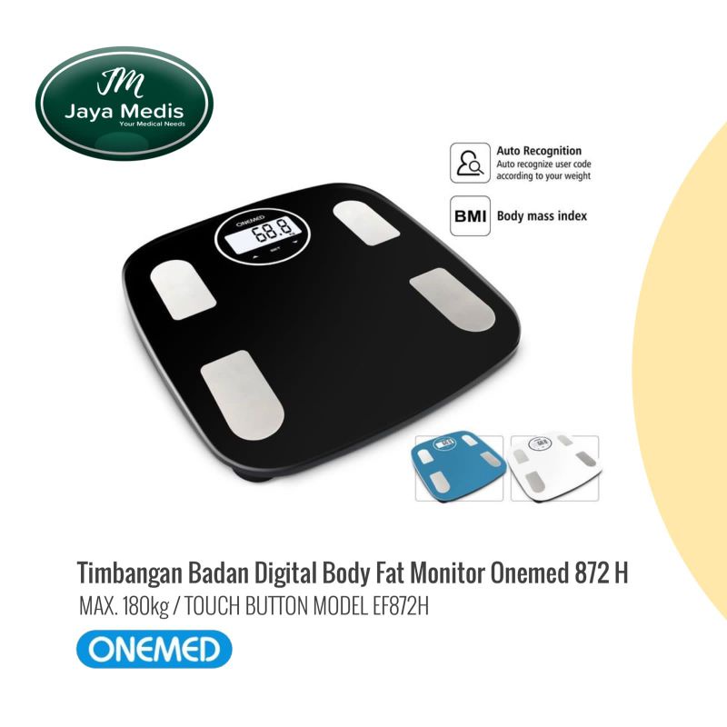 Timbangan Badan Digital Body Fat Monitor - Onemed 872 H