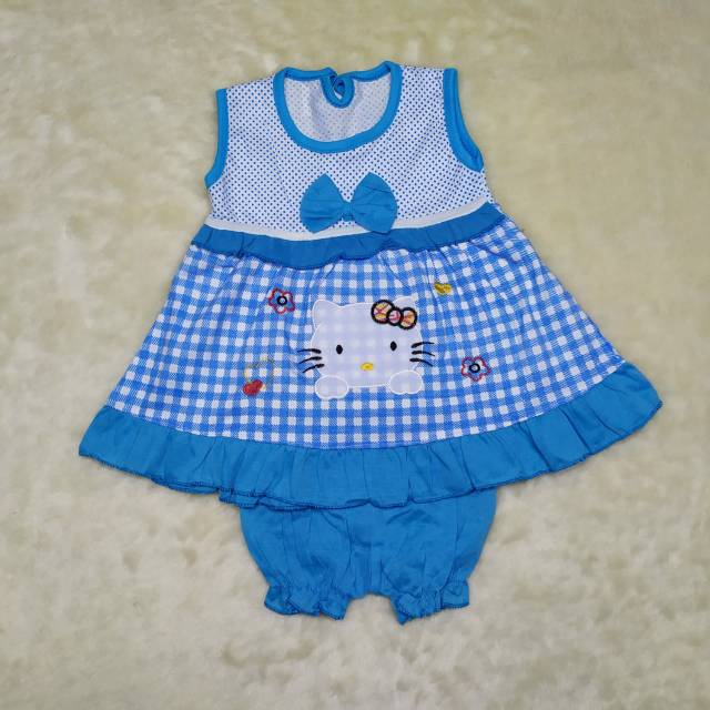 Ss#191 Setelan Bayi Perempuan Size 0-12bln Bahan Kaos / Dress Bayi / Baju baby Cewek / Pakaian Bayi