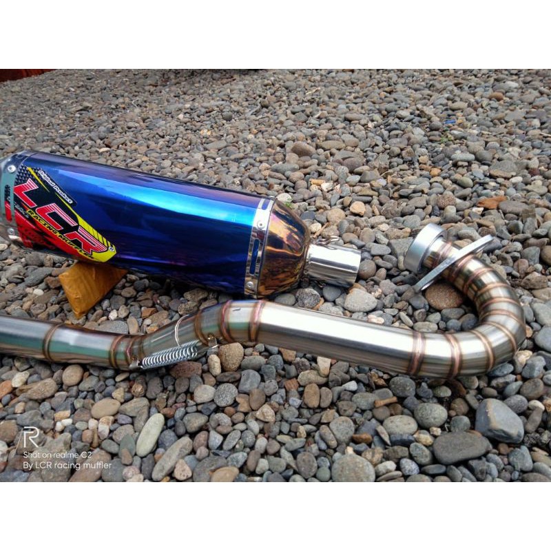 knalpot crf  250cc dan klx 250cc, suaranya gahar dan ngebas