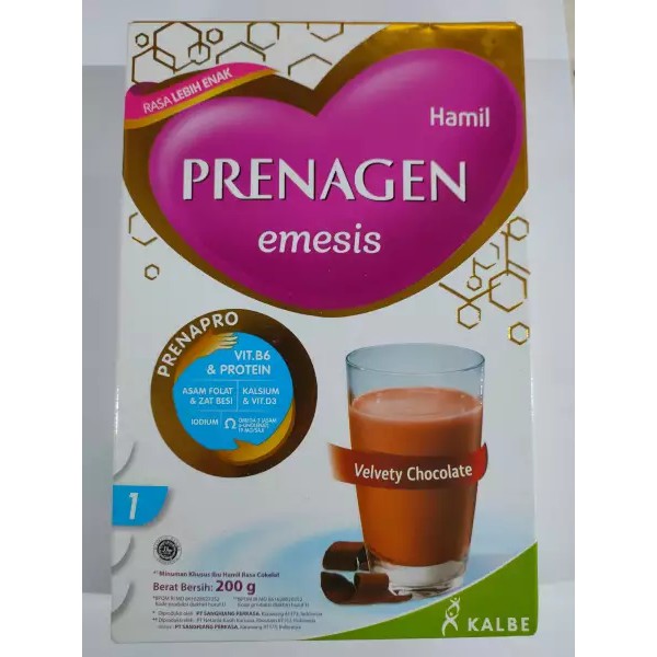 

PRENAGEN MOMMY EMESIS rasa cokelat 200 gram