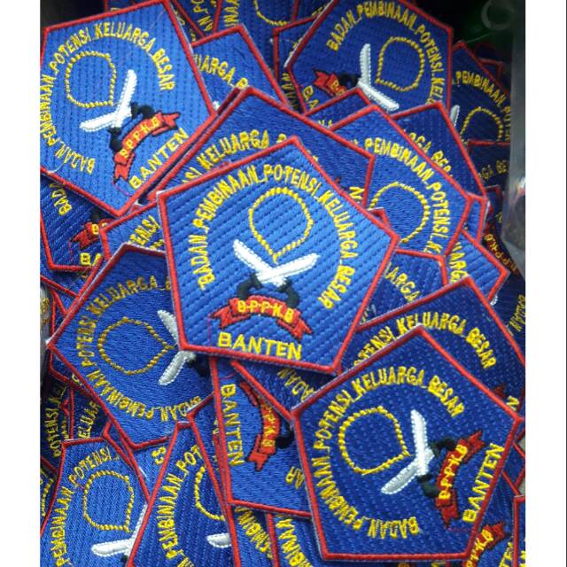 logo BPPKB BANTEN bordir