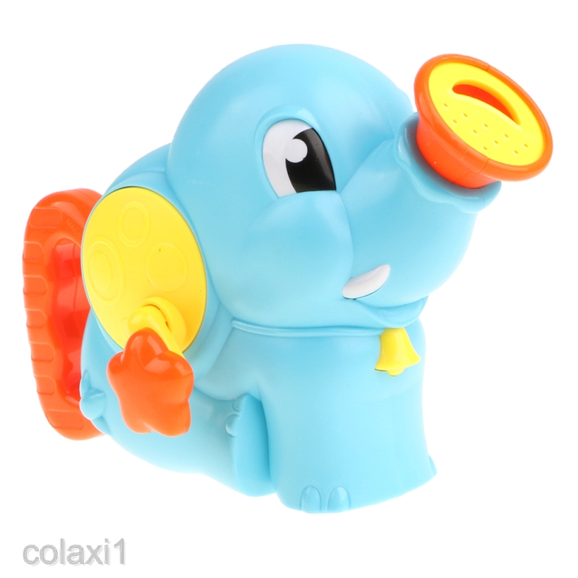 blue elephant baby toy