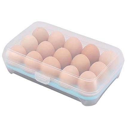 Kotak Telur Egg Box / Tempat Penyimpanan Telur / Box Telor 15 Lubang [import.acc]