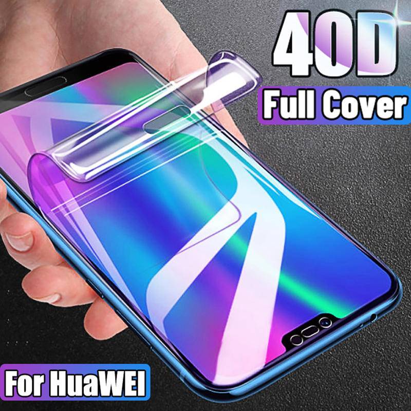 Anti Blue Ray Light Hydrogel Film Huawei P40 P30 P20 Pro / Lite Mate 20X 20 30 Pro Nova 3i 4 4e 5T 7 Pro Screen Protector