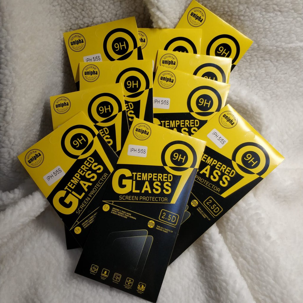 Original Unipha tempered glass 9H Hardness Tempered Glass