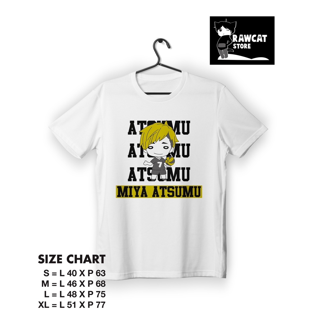 Kaos Anime Haikyuu Miya Atsumu