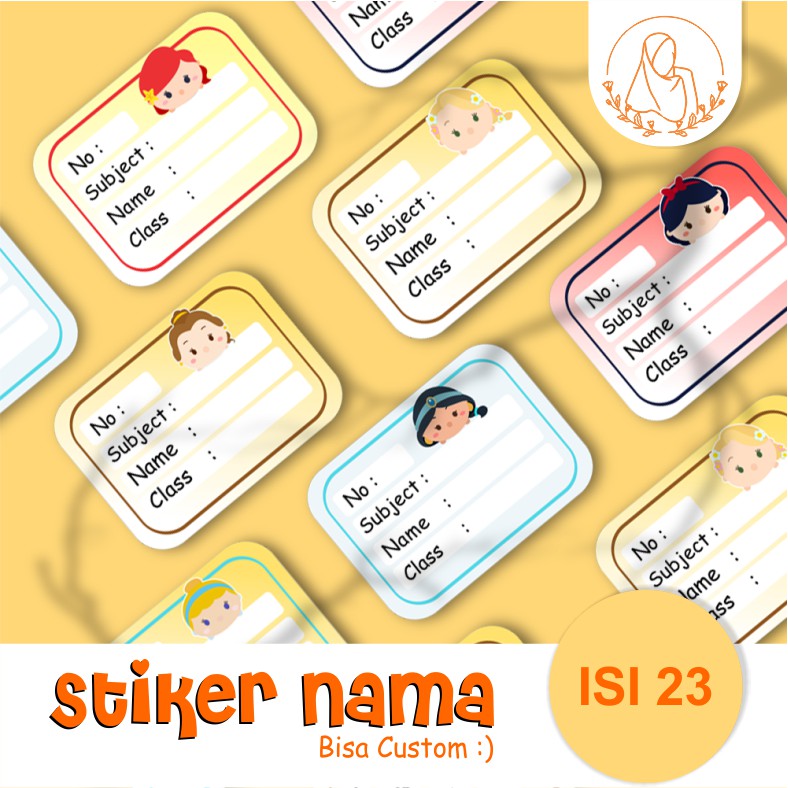 

STIKER NAMA TSUM TSUM || BISA CUSTOM :)