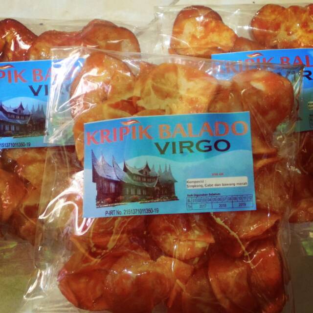 

Keripik balado padang asli 100%