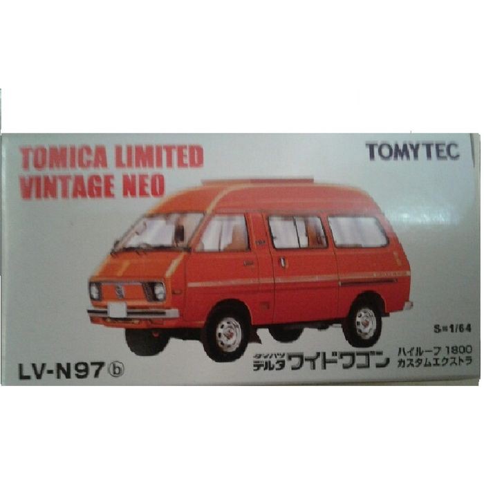 Unik Lv N97b Daihatsu Delta Wide wagon brown TLV Tomica Limited Vintage Neo Berkualitas