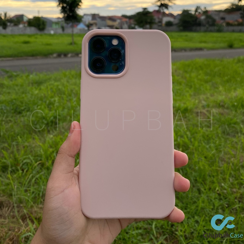 Premium Full Cover Softcase (3) for iPhone 6 7 8 6+ 7+ 8+ SE X XS XR 11 12 13 Mini Pro Max-Pink Sand