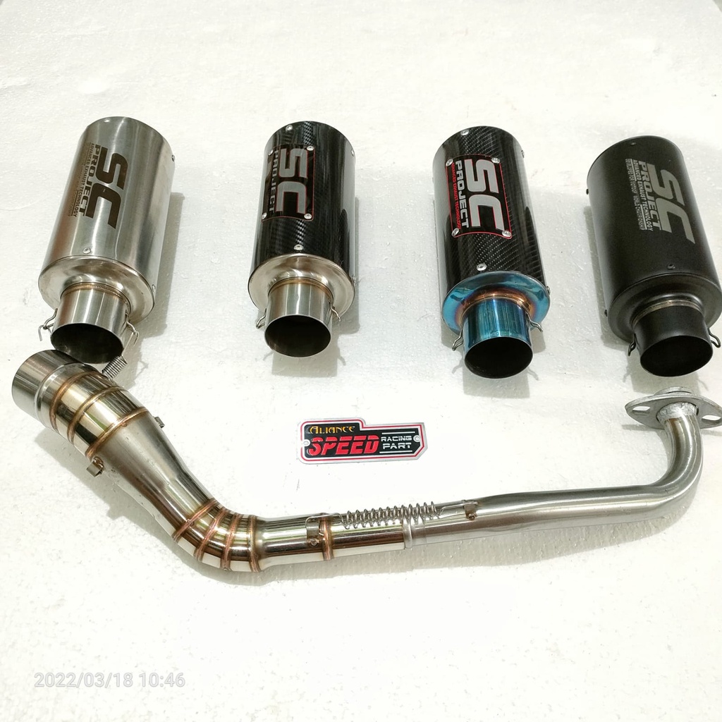 KNALPOT SC PROJECT ALL MATIC ALL VARIAN