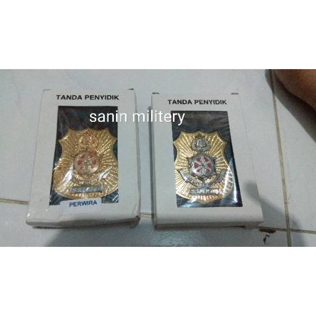 Badge Kalung penyidik Polisi/Polri / kalung KTA Polri/Polisi / Kalung KTA