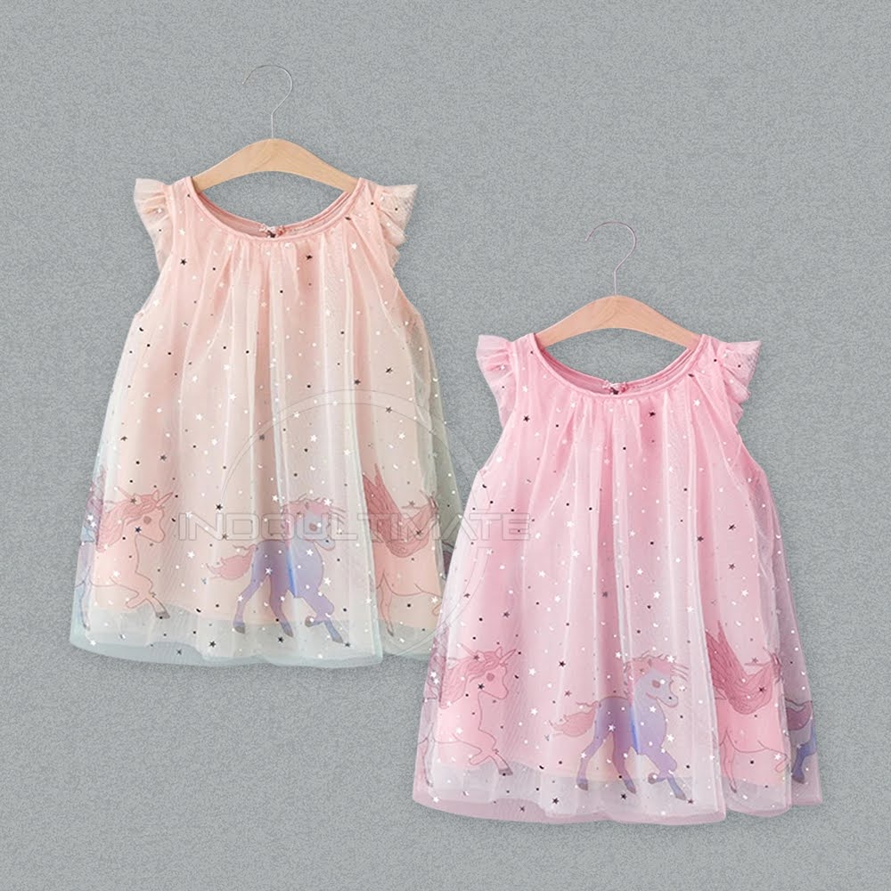 Rok Anak Baju Pesta Anak Import Dress Pesta Anak Bayi Balita Perempuan (2-6 Tahun) DRI-102 Pakaian balita cewek