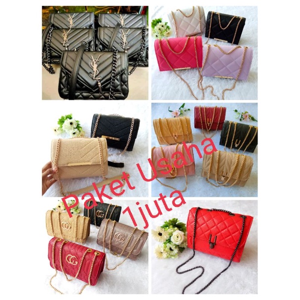 Paket 50pcs handbag dan tas