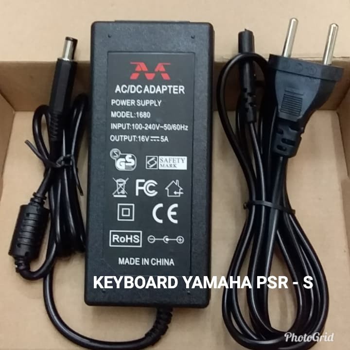 AC Adaptor Untuk Yamaha PSR S Kualitas Bagus