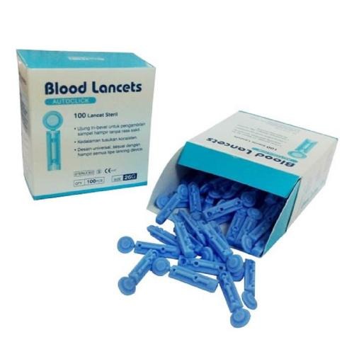 ONEMED Blood Lancets 28G jarum tes darah Easy Touch