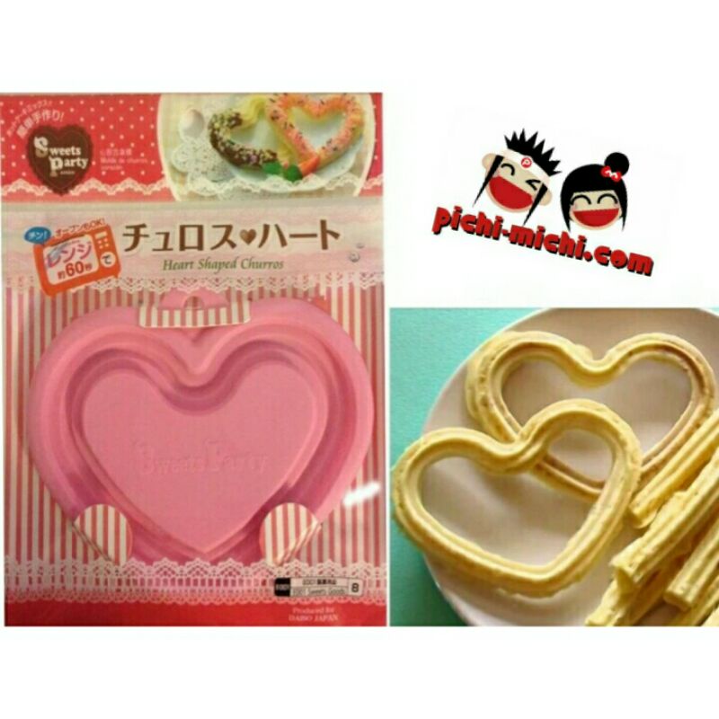 CETAKAN CHURROS MAKER PAN BENTO