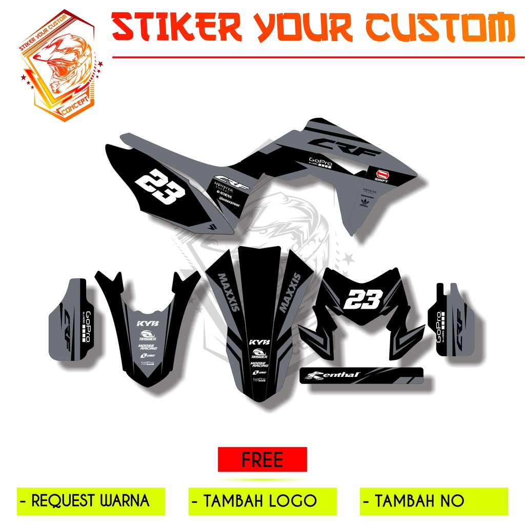Decal CRF 150 L Full Body ABU